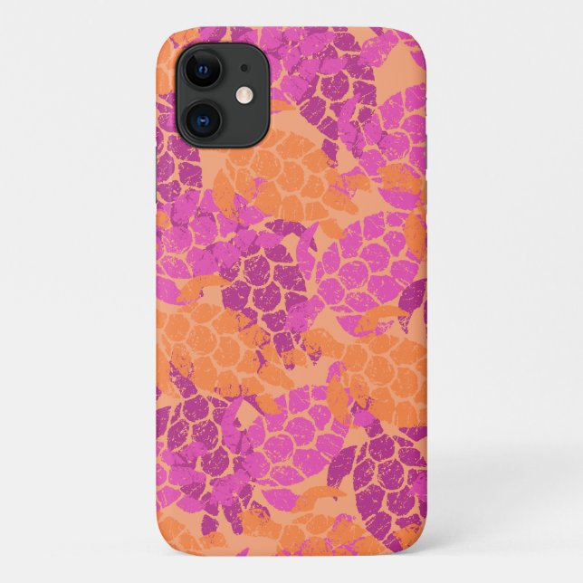 Funda De Case-Mate Para iPhone Honu Sea Turtle Hawaiian Aloha Pink (Reverso)