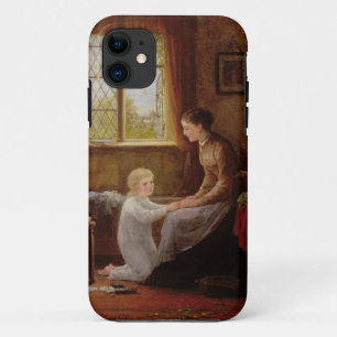Funda Para iPhone 11 Hora de acostarse, 1890 (aceite en el panel)