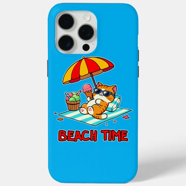 Funda De Case-Mate Para iPhone Hora de playa 3 (Reverso )
