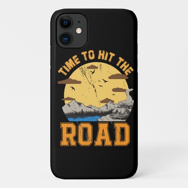 Funda De Case-Mate Para iPhone Hora de Ponerse en Camino  (Reverso)