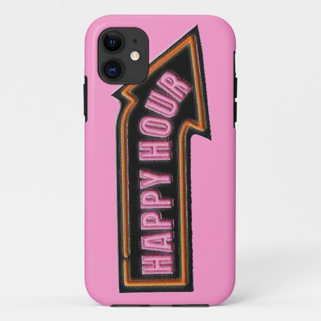 Funda De Case-Mate Para iPhone Hora feliz (Reverso)