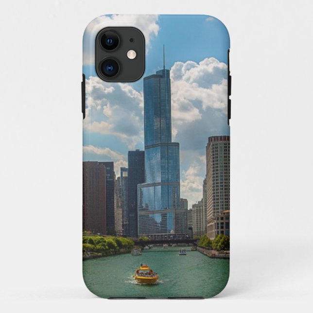 Funda De Case-Mate Para iPhone Horizonte Chicago (Reverso)