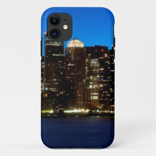 Funda Para iPhone 11 Horizonte de Boston con la luna