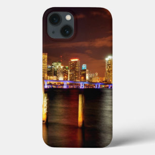 title_seo2 Horizonte de Miami en la noche, la Florida