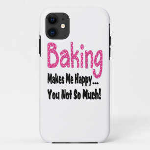 Funda Para iPhone 11 Hornear Me Hace Feliz