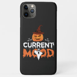 Funda Para iPhone 11 Pro Max Horror de la piel de calabaza de Halloween