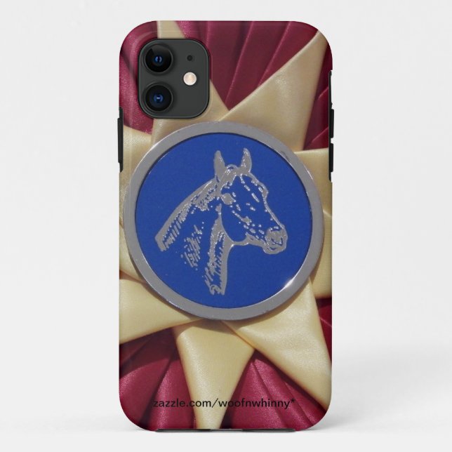 Funda De Case-Mate Para iPhone Horse Show Rosette (Reverso)