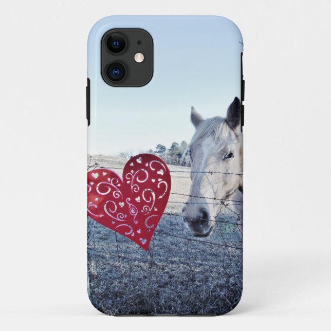 Funda De Case-Mate Para iPhone HORSE Valentine (Reverso)