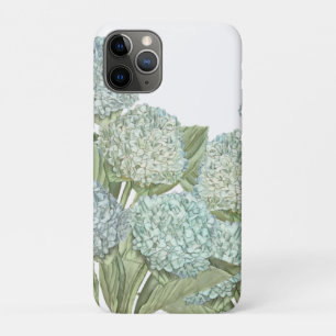 Funda Para iPhone 11 Pro Hortensia Azul