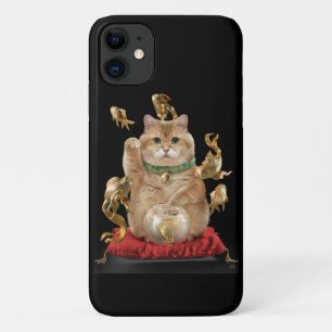 Funda Para iPhone 11 Hosico Maneki-neko