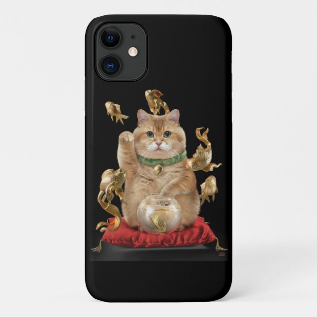 Funda De Case-Mate Para iPhone Hosico Maneki-neko (Reverso)