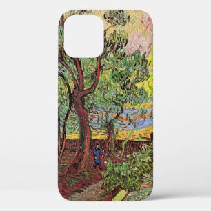 Funda Para iPhone 12 Hospital y jardín de Saint Paul por Vincent van Go