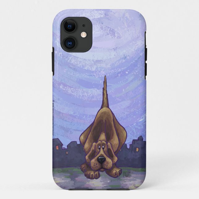 Funda De Case-Mate Para iPhone Hound Dog Electronics (Reverso)