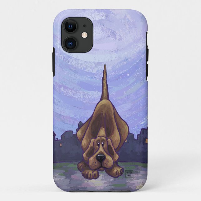 Funda De Case-Mate Para iPhone Hound Dog Electronics (Reverso)