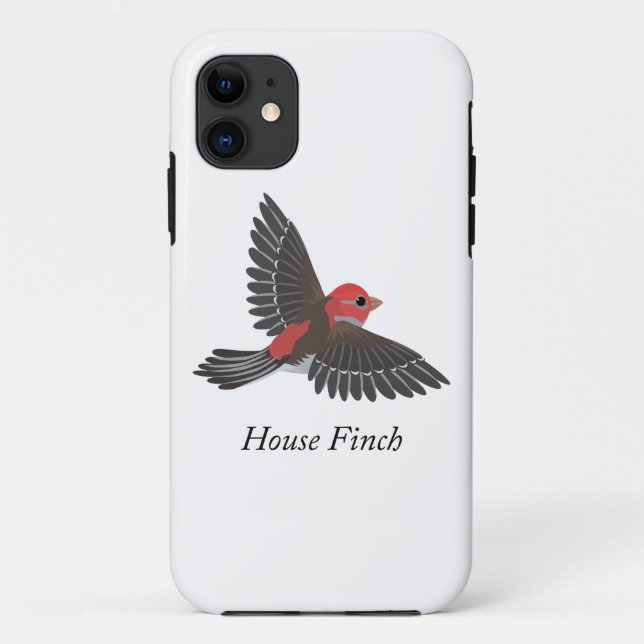 Funda De Case-Mate Para iPhone House Finch (Reverso)
