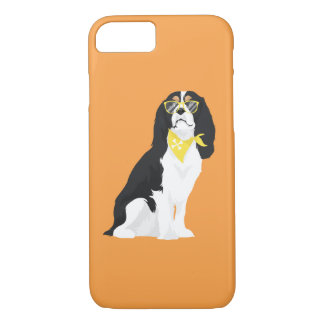 Funda Para iPhone 8/7 Houston el perro arrogante tricolor del perro de