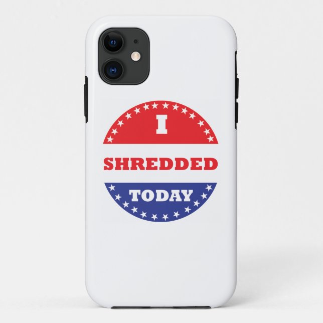Funda De Case-Mate Para iPhone Hoy me he triturado (Reverso)