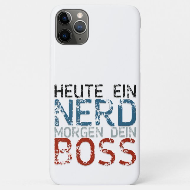 Funda De Case-Mate Para iPhone Hoy un nerd, mañana tu jefe (Reverso)