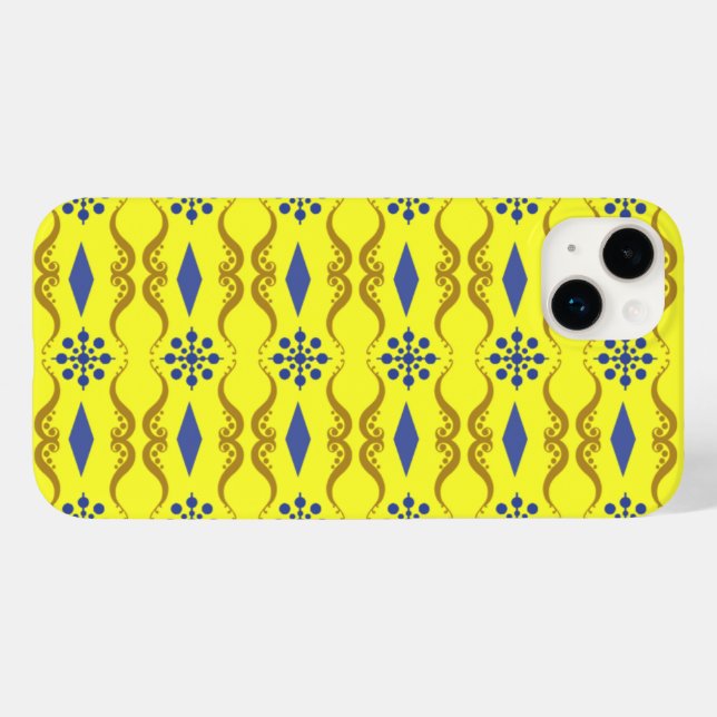 Funda De Case-Mate Para iPhone Huelga de India ornamental (Reverso  (Hotizontal))