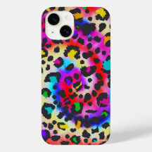 huella de leopardo vibrante