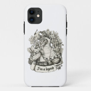 Funda Para iPhone 11 Huella vintage de Cat Knight