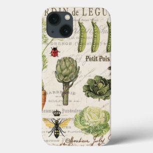 Funda Para iPhone 13 huerto francés vintage moderno