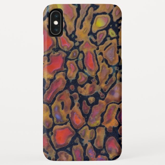 Funda De Case-Mate Para iPhone Hueso de dinosaurio con patrón (Reverso)