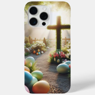 Funda Para iPhone 15 Pro Max Huevo cruzado/de Pascua/Lilly