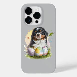 Funda Para iPhone 14 Pro De Case-Mate Huevo de Pascua de Perro de Montaña de Bernese, Pa