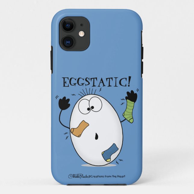 Funda De Case-Mate Para iPhone Huevo Eggstático-Ecstático (Reverso)