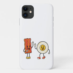 Funda Para iPhone 11 Huevo Y Bacon Cutos