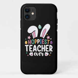 Funda Para iPhone 11 Huevos de conejo de pascua de la escuela más optim