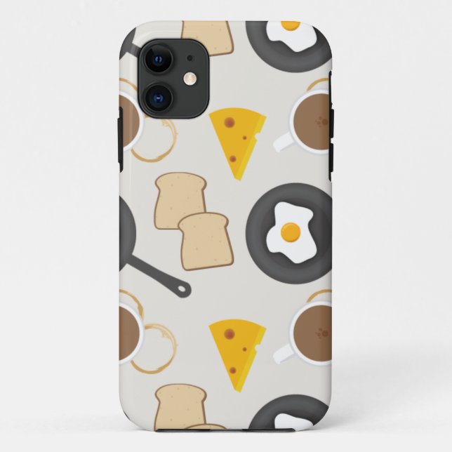 Funda De Case-Mate Para iPhone huevos de desayuno (Reverso)