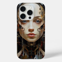 Funda Para iPhone 15 Pro Human Circuit/Futuristic Phone Cover