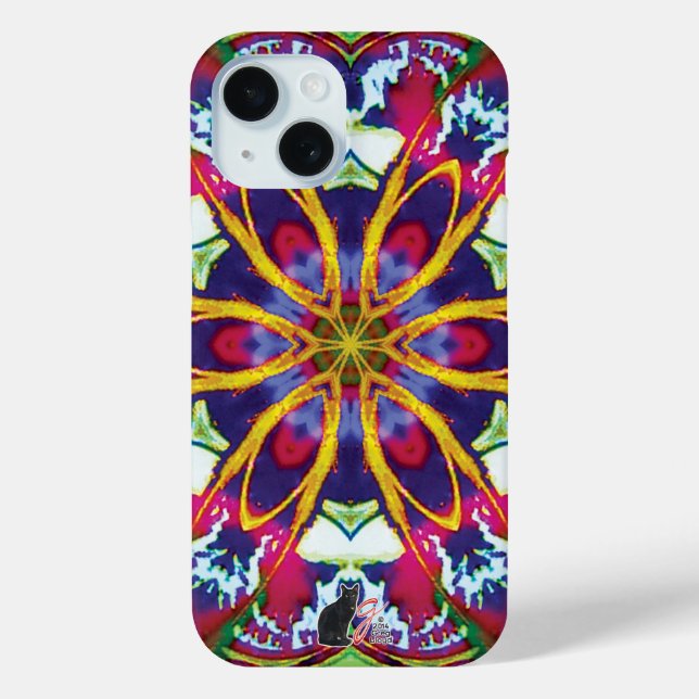Funda De Case-Mate Para iPhone Hummers Kaleidoscope (Reverso )