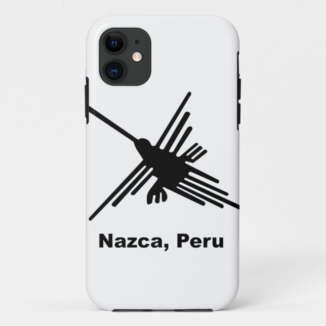 Funda De Case-Mate Para iPhone Hummingbird Nazca, Perú (Reverso)