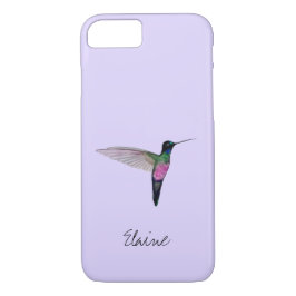 Funda Para iPhone 8/7 Hummingbird Personalizado azulado