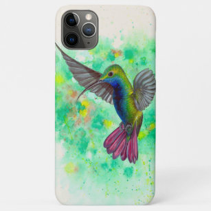 Funda Para iPhone 11 Pro Max Hummingbird - pintura acrílica
