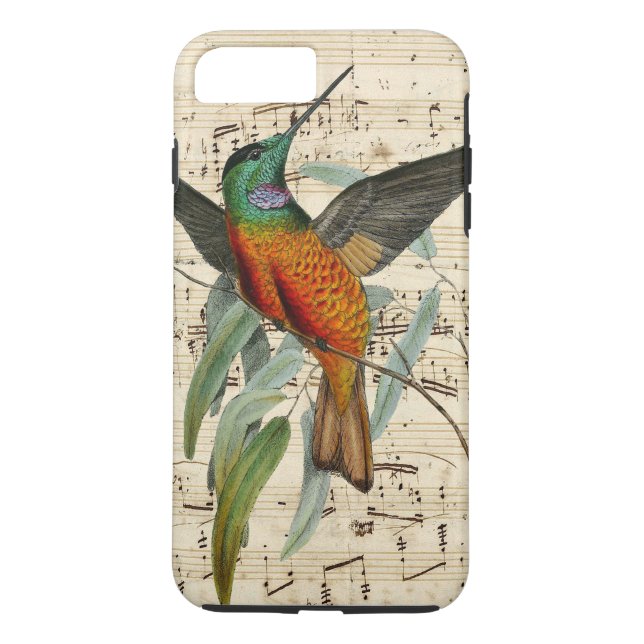 Funda De Case-Mate Para iPhone Hummingbird Song (Reverso)