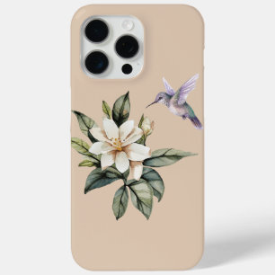 Funda Para iPhone 15 Pro Max Hummingbird y Jasmine