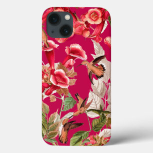 Hummingbirds Floral iPhone 6 Funda duro extremo