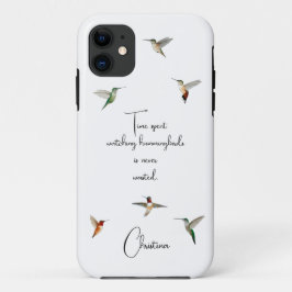 Funda Para iPhone 11 Hummingbirds personalizado