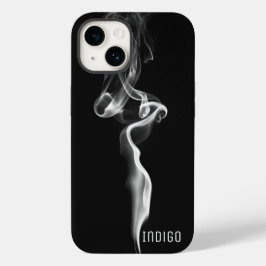 Funda Para iPhone 14 De Case-Mate Humo negro y gris elegante