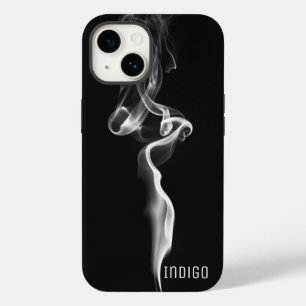 Funda Para iPhone 14 De Case-Mate Humo negro y gris elegante