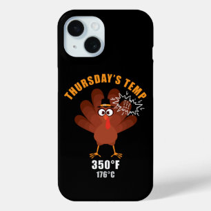Funda Para iPhone 15 Humor de Acción de Gracias Chiste divertido de pav