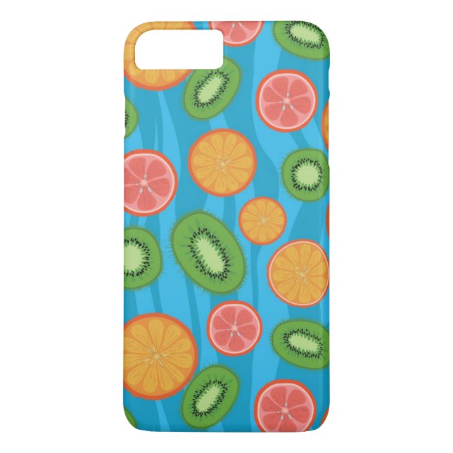 Funda De Case-Mate Para iPhone Humor de la fruta (Reverso)