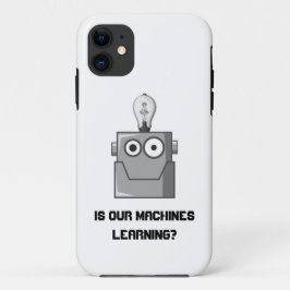 Funda Para iPhone 11 Humor de tecnología de aprendizaje automático