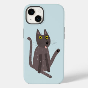 Funda Para iPhone 14 De Case-Mate Humor gato gracioso