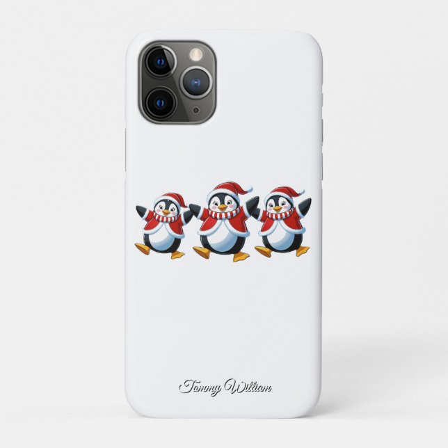 Funda De Case-Mate Para iPhone Humor gracioso moda navidad moderna y divertida (Reverso)