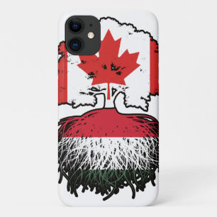 Funda Para iPhone 11 Hungría Húngaro Bandera de árboles canadiense en C